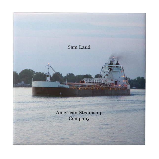 Sam Laud tile Kakelplatta (Framsidan)