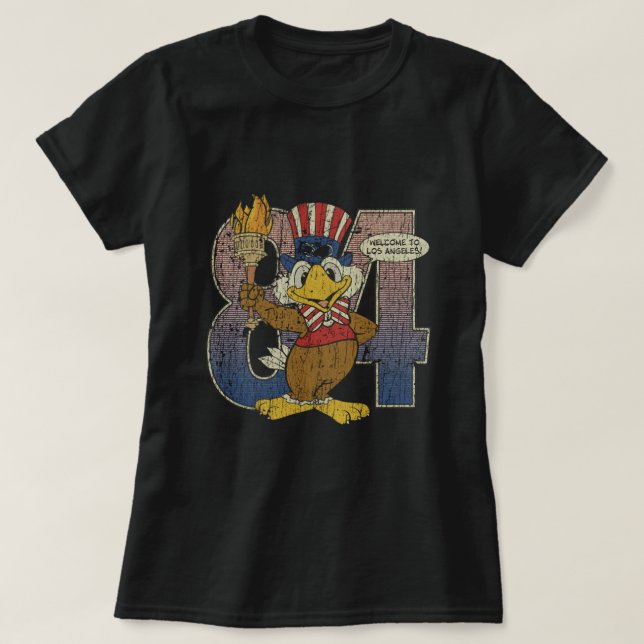Sam Los Angeles Eagle 1984 T-Shirt (Design framsida)