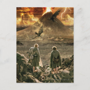 Sam och FRODO™ närmar sig Domedagsberget Vykort