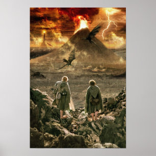 Sam och FRODO™ närmar sig Mount Doom Poster