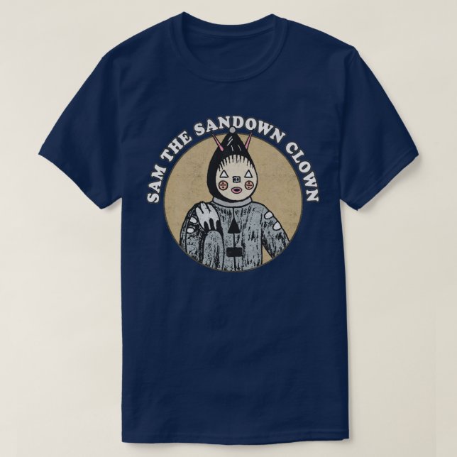 Sam Sandown Clown HauntologyCryptid Fläkt T Shirt (Design framsida)