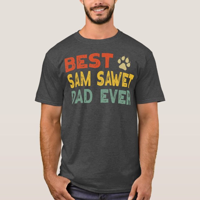 Sam Sawet Cat Pappa Owner Breeder Älskare Kitten T Shirt (Framsida)