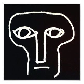 "Sam" svart och vitt utskrift Fototryck