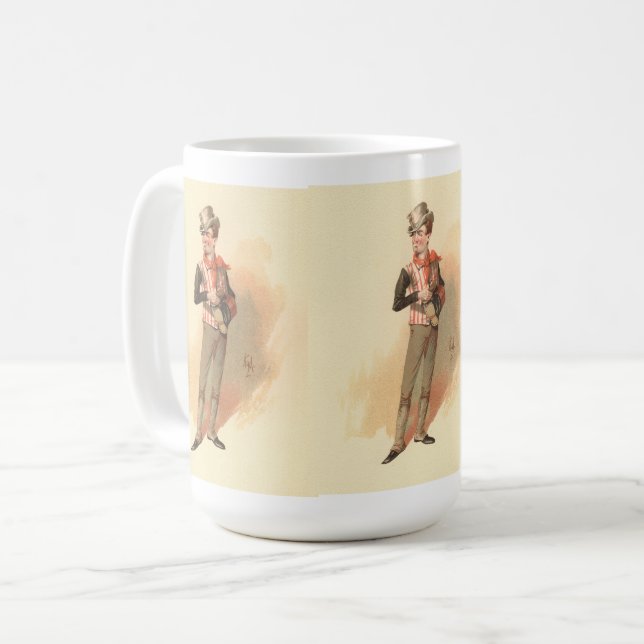 Sam Weller av Kyd från Dickens Pickwick  Kaffemugg (Framsida vänster)