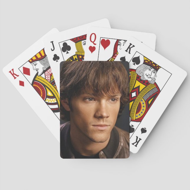 Sam Winchester poker kort Casinokort (Baksidan)