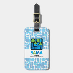 SAMA bagagemärkre - mosaiska konster Bagagebricka