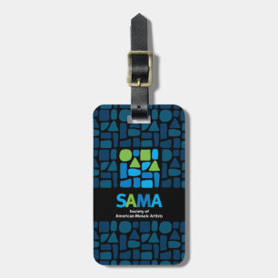 SAMA bagagemärkre - mosaiska konster Bagagebricka