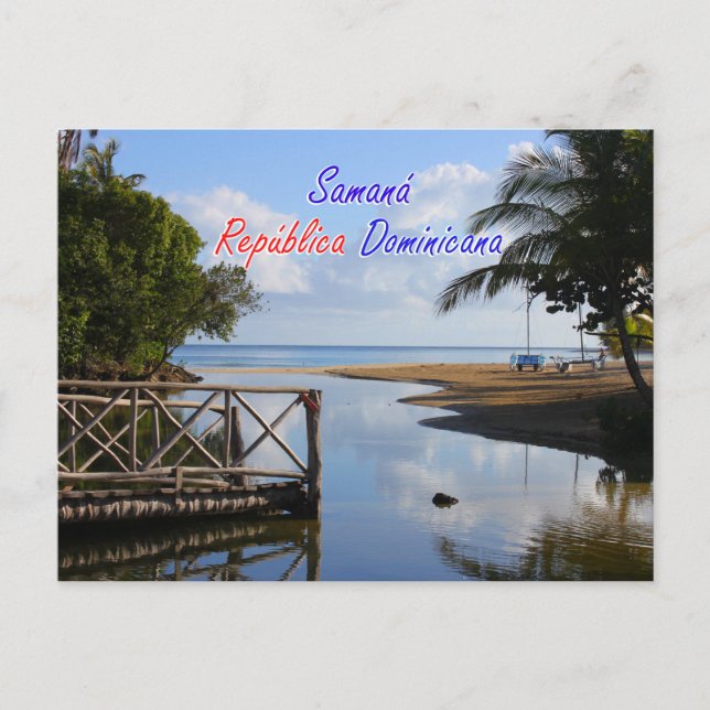 Samaná República Dominicana Vykort (Framsida)