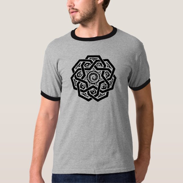 Samanid Mandala Tee Shirt (Framsida)