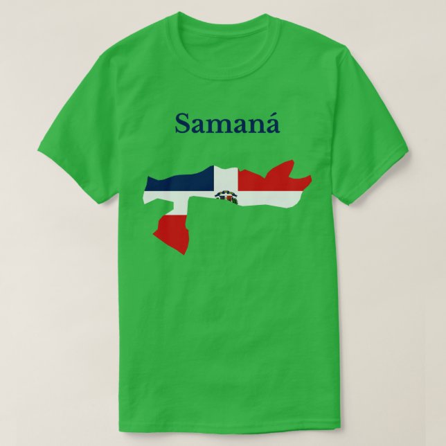 Samanprovinsen Dominikanska republiken T Shirt (Design framsida)