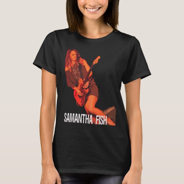 Samantha Fish Musikkonst T Shirt (Framsida)