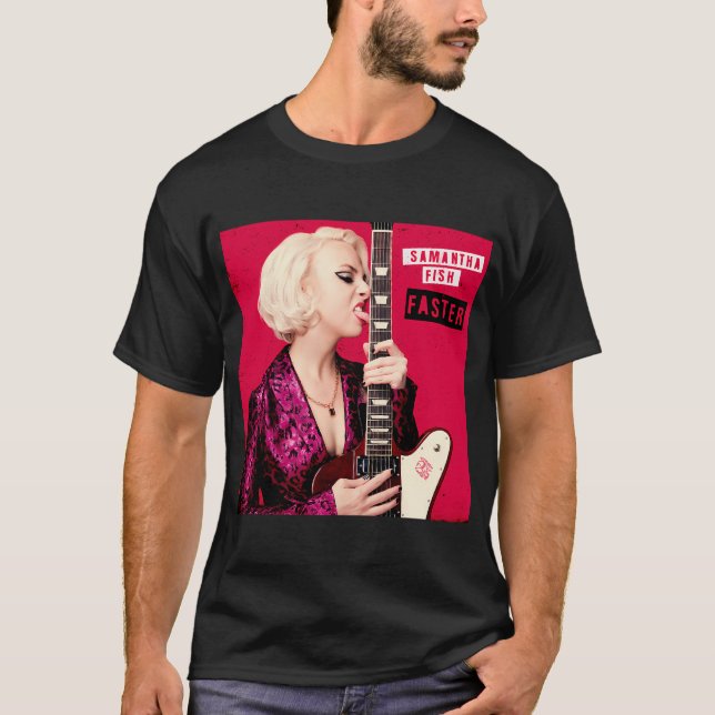 Samantha Fish snabbare T Shirt (Framsida)