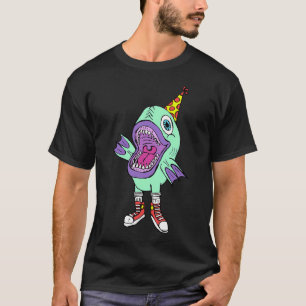 Samantha födelsedagsflicka/Skräck i djupet T Shirt