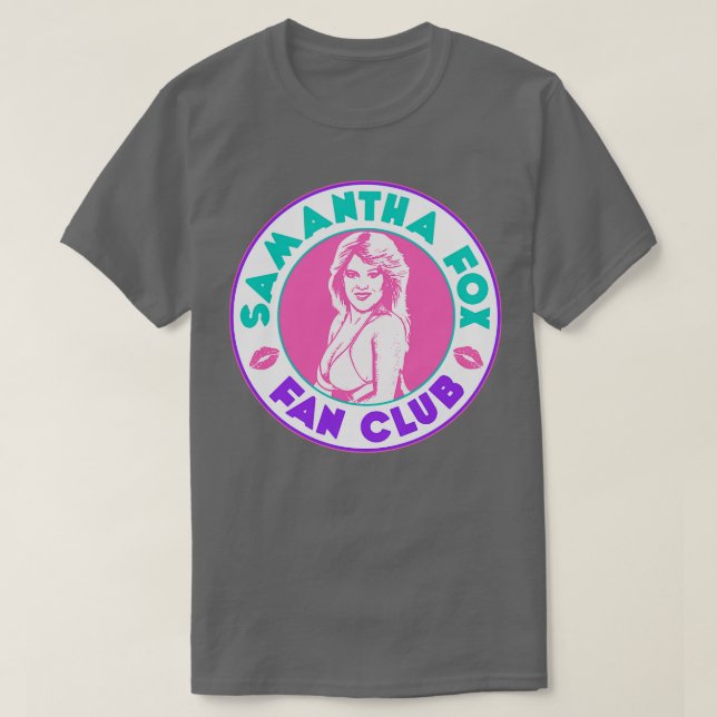 SAMANTHA FOX FLÄKT KLUBB T SHIRT (Design framsida)