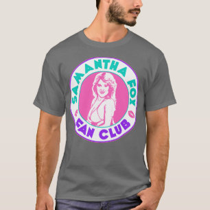 SAMANTHA FOX FLÄKT KLUBB T SHIRT