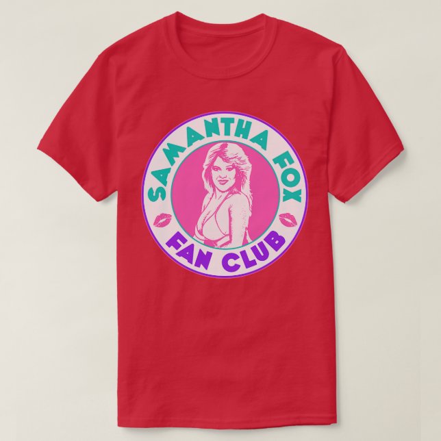 SAMANTHA FOX FLÄKT KLUBB T SHIRT (Design framsida)