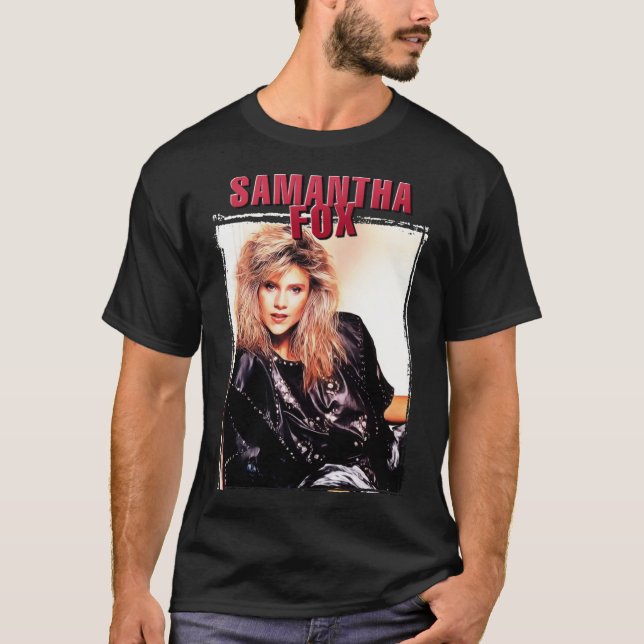 Samantha Fox   T Shirt (Framsida)