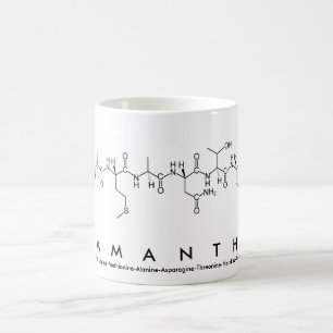 Samantha peptide namn mugg