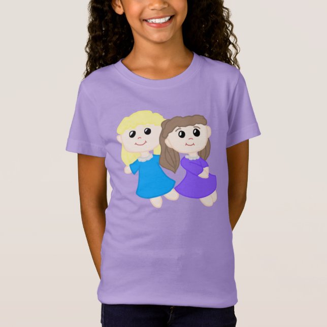 Samantha & Stacey T-Shirt (Framsida)