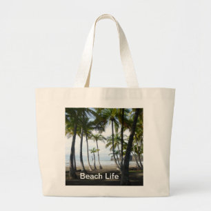 Sámara Beach Jumbo Tote Tygkasse