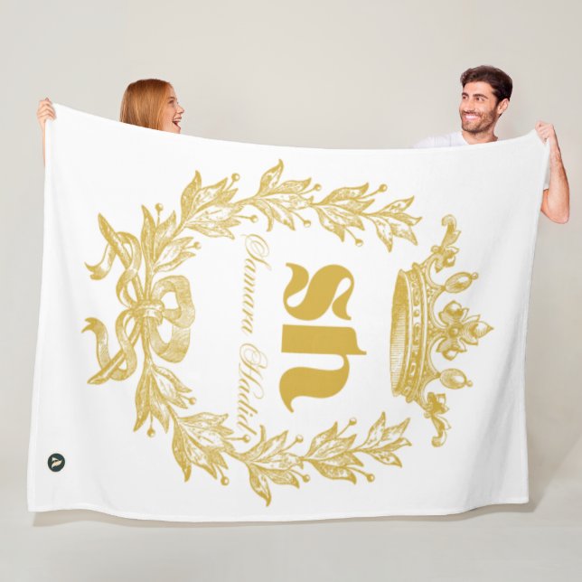 #SamaraHadidFleeceBlanket Fleecefilt (På plats)