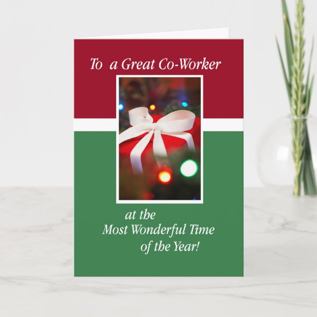 Samarbetares Helgdag finns Helgkort (Framsida)