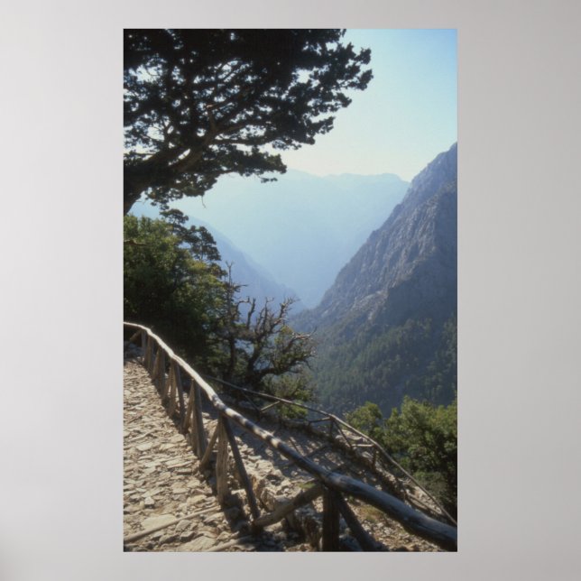 Samaria Gorge, Kreta Poster (Framsidan)