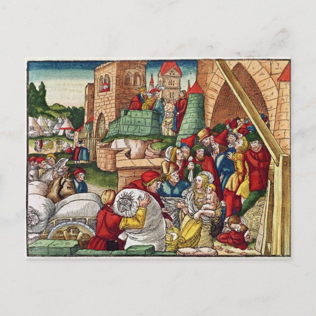 Samaria under siege vykort (Framsida)