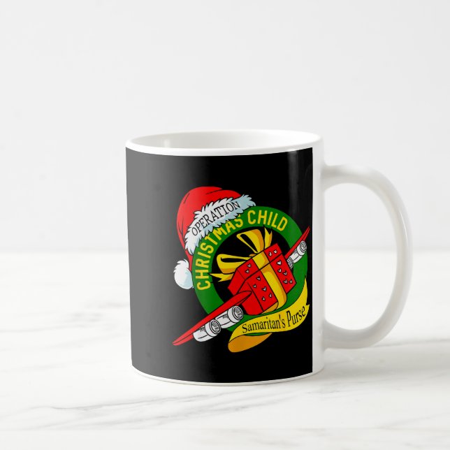 Samaritan's Purse Operation Christmas Child Funny  Kaffemugg (Höger)