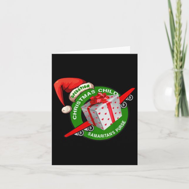 Samaritan's Purse Operation Christmas Child Funny  Kort (Framsida)