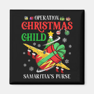 Samaritan's Purse Operation Christmas Child Roligt Magnet
