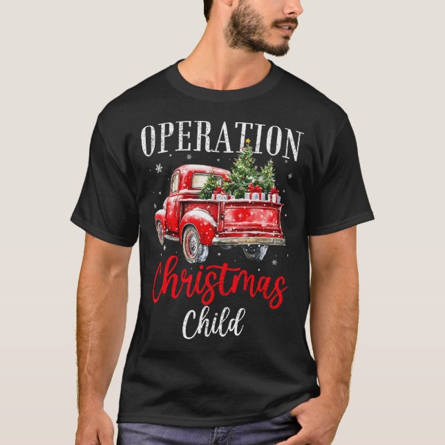 Samaritan's Purse Operation Julbarnsfoni T Shirt (Framsida)