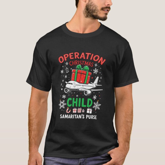 Samaritan's Purse Operation Julbarnsfoni T Shirt (Framsida)