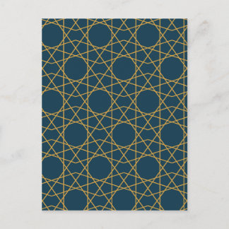 Samarkand Guldgeometri Vykort