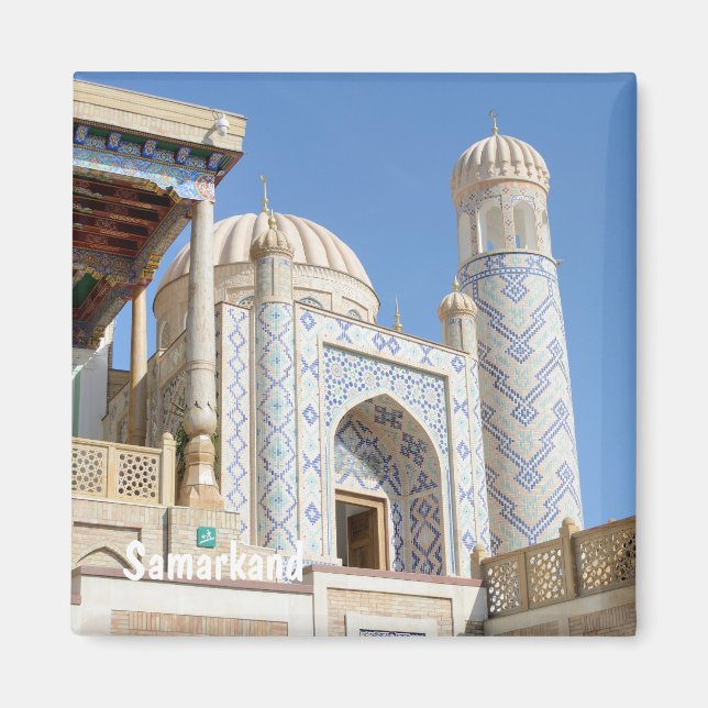 Samarkand, Uzbekistan Magnet (Framsidan)