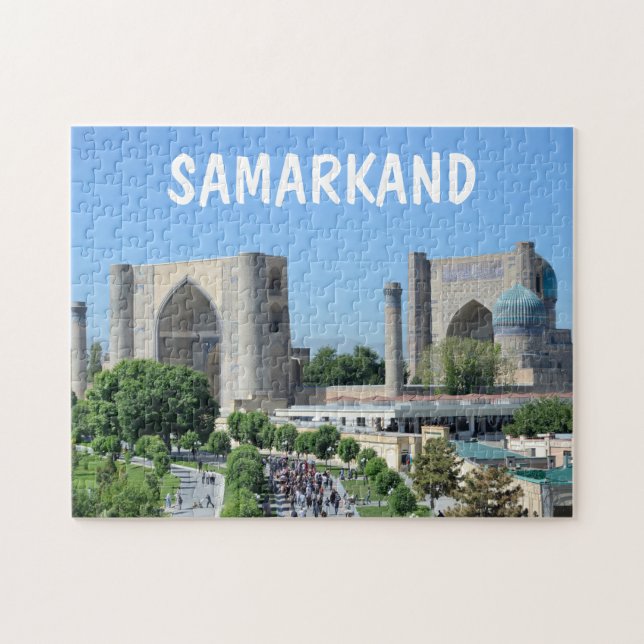 Samarkand, Uzbekistan Pussel (Horisontell)