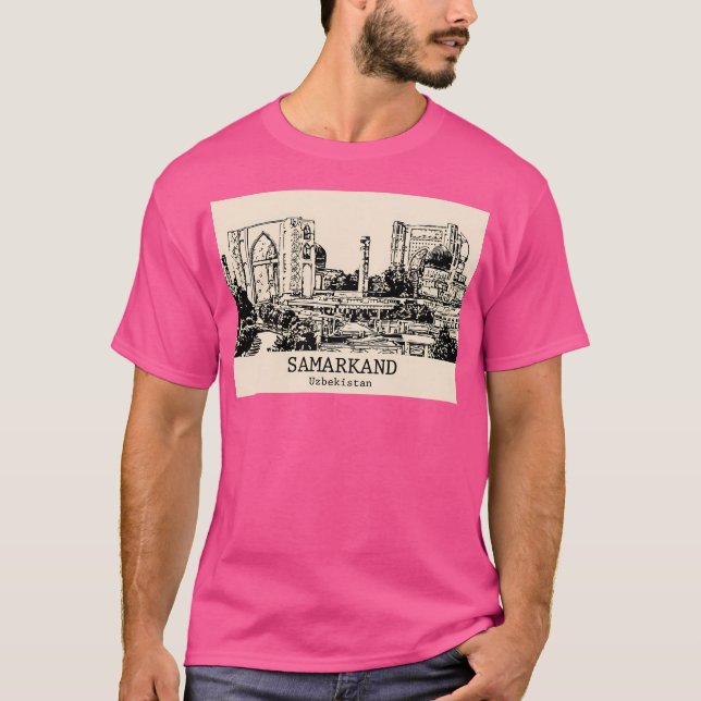 Samarkand - Uzbekistan T Shirt (Framsida)