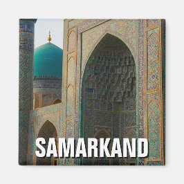 Samarkand Uzbekistan Travel Magnet