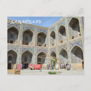 Samarkand, Uzbekistan Vykort