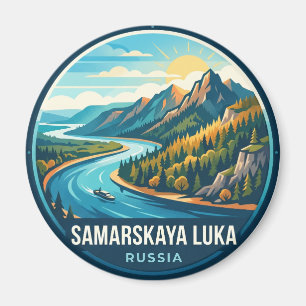 Samarskaya Luka Nationalpark Ryssland Magnet