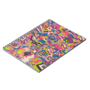"Samba" Abstrakt Art Anteckningsbok