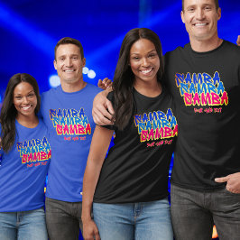 Samba brasileiro graffiti dansmusik T-Shirt
