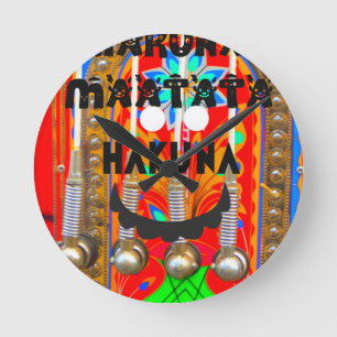 Samba Carnival färg Hakuna Matata blings.png Rund Klocka