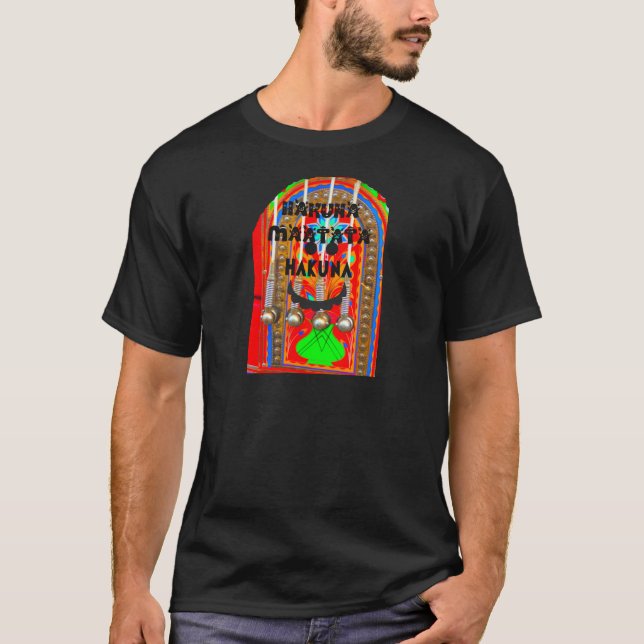 Samba Carnival färg Hakuna Matata blings.png Tee Shirt (Framsida)