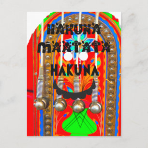 Samba Carnival färg Hakuna Matata blings.png Vykort