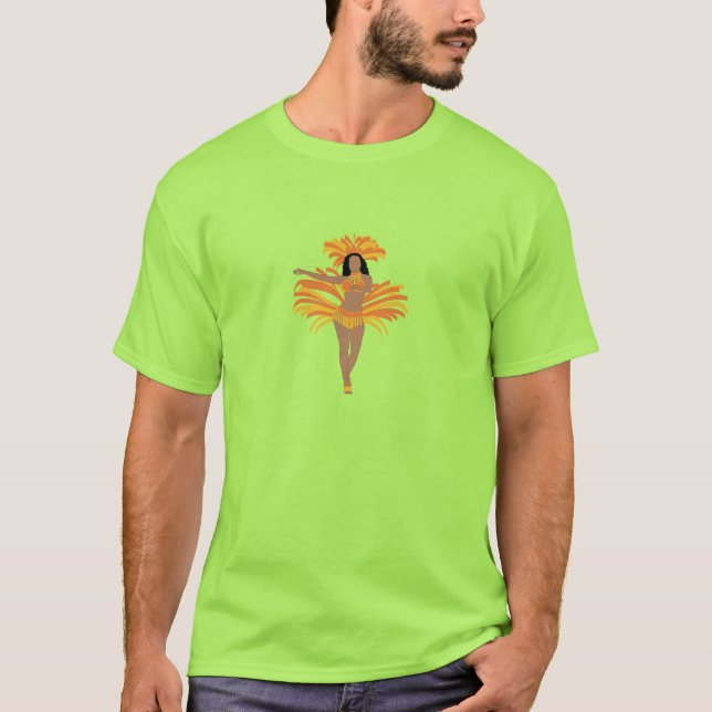 Samba Dancer T Shirt (Framsida)