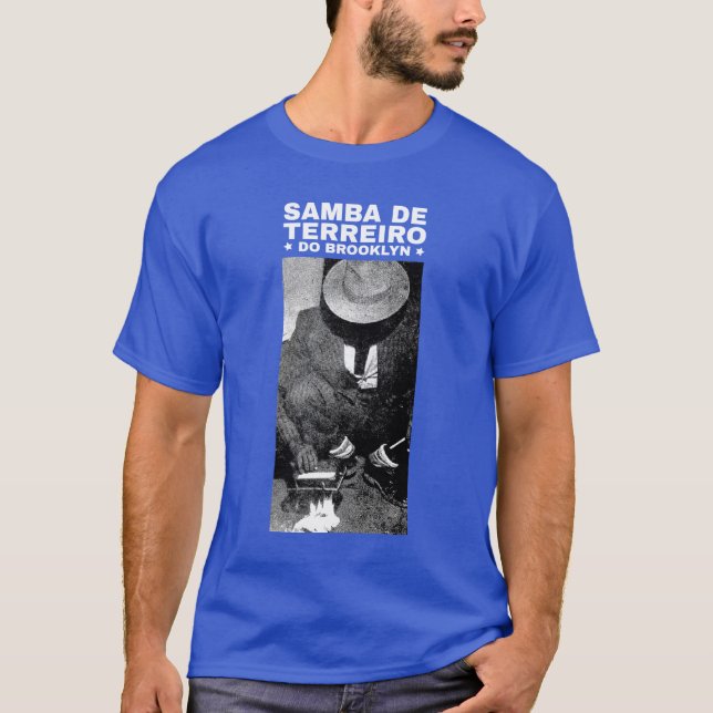 Samba de Terreiro do Brooklyn - White Brev T Shirt (Framsida)