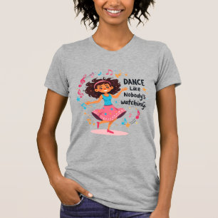 Samba i min själ brasiliansk dans kvinna t-shirt m