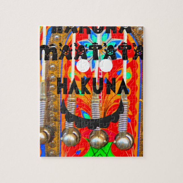 Samba Karneval färger Hakuna Matata blings.png Pussel (Vertikal)