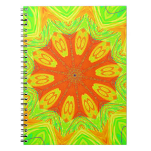 Samba Motif Art-utskrift Anteckningsbok